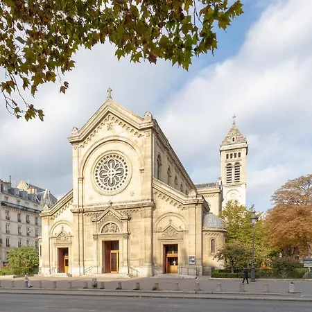 Lägenhet Raspail Cozy Flat Paris